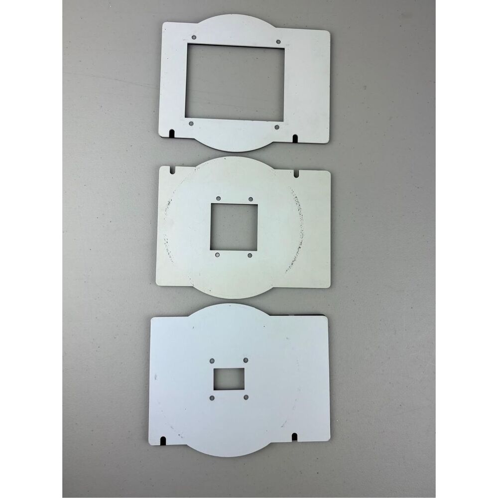 Lot of 3 Omega Negative Carriers For Enlarger - No Glass ET2499